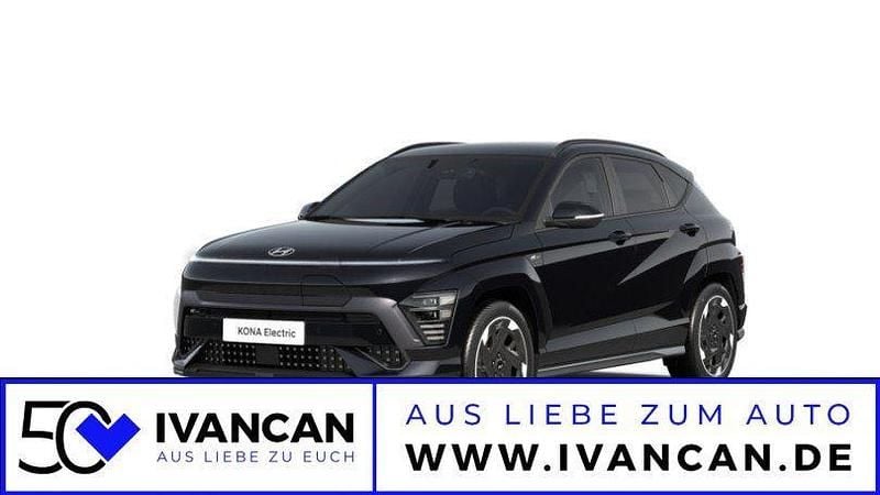 Abyss black Neu 2025 Hyundai Kona N Line SUV | 37.790 € (Fairer Preis) - Bild 1/4