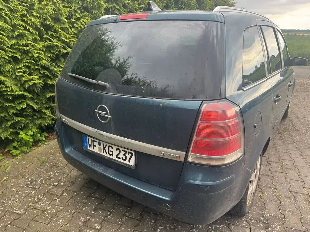 Gebraucht Opel Zafira 150 PS (110 kW) 2007 Grün Van / Kleinbus