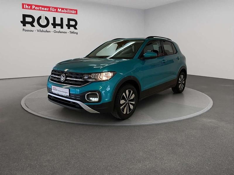 Gebraucht VW T-Cross Move 95 PS (69 kW) 2023 Makenatürkis metallic SUV