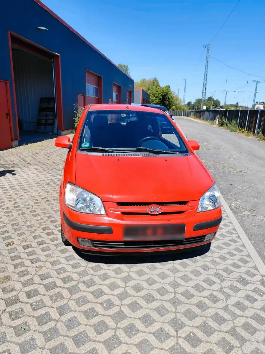 Gebraucht Hyundai Getz 90 PS (66 kW) 2003 Rot Kleinwagen