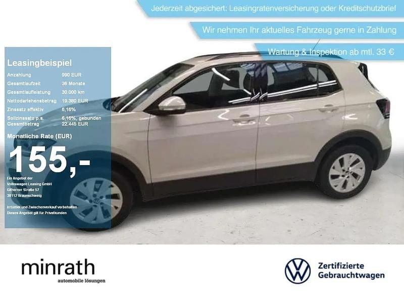 Gebraucht VW T-Cross Life 95 PS (69 kW) 2024 Grau SUV