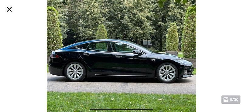 Gebraucht Tesla Model S 350 kW (476 PS) 2018 Schwarz Kleinwagen