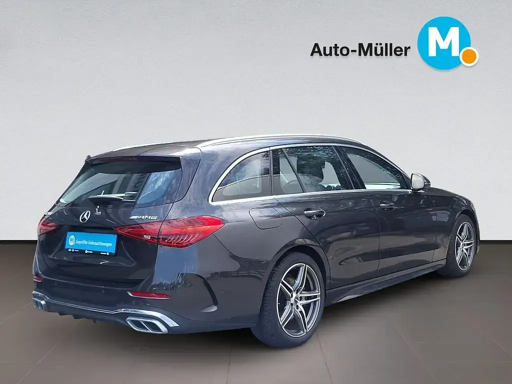 Gebraucht Mercedes C200 AMG line 204 PS (150 kW) 2022 Grau Kombi