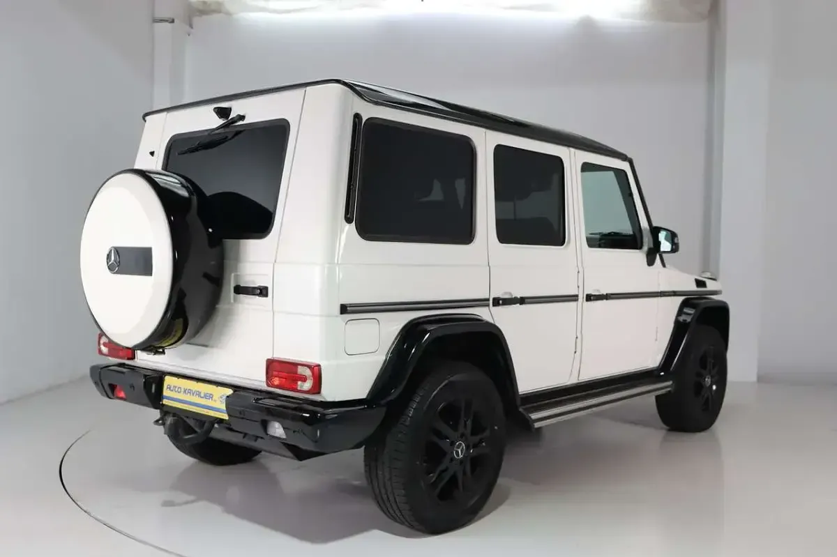 Gebraucht Mercedes G350 211 PS (155 kW) 2015 Designo mysticweiss 2 bright SUV