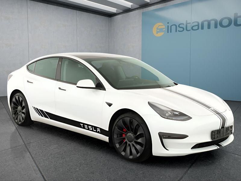 Gebraucht Tesla Model 3 377 kW (513 PS) 2021 Weiß Limousine