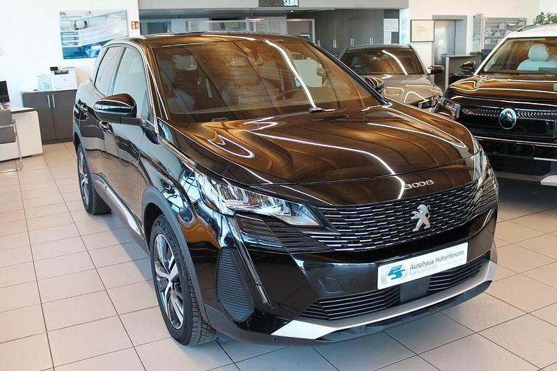 Schwarz Gebraucht 2024 Peugeot 3008 Allure SUV | 20.990 € - Bild 1/4