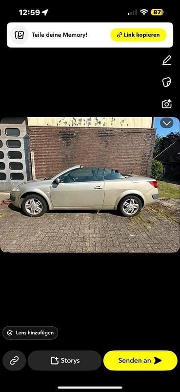 Gebraucht Renault Mégane Cabriolet 113 PS (83 kW) 2005 Cabrio