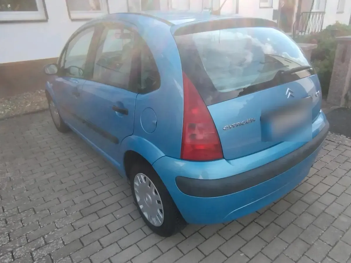 Gebraucht Citroën C3 60 PS (44 kW) 2003 Blau Kleinwagen