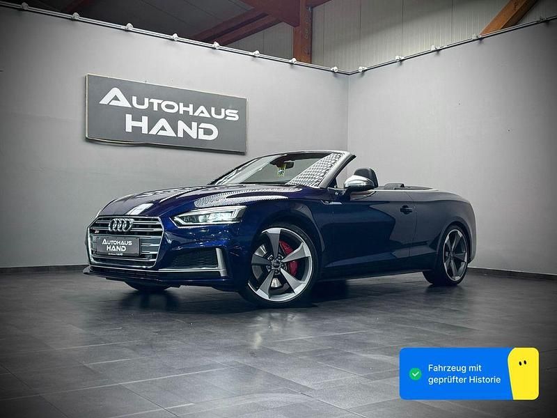 Blau Gebraucht 2018 Audi S5 Cabriolet Sport Cabrio | 31.899 € (Fairer Preis) - Bild 1/4