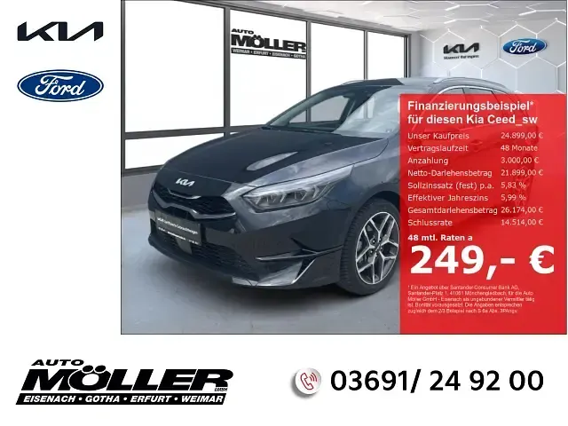 Gebraucht Kia Ceed Sportswagon Spirit 140 PS (102 kW) 2025 Kombi