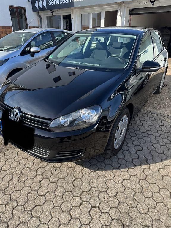 Schwarz Gebraucht 2009 VW Golf VI Comfortline Limousine | 3.950 € (Fairer Preis) - Bild 1/4