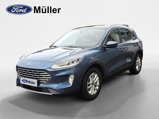 Blau Gebraucht 2022 Ford Kuga Titanium SUV | 22.850 € (Guter Preis) - Bild 1/4
