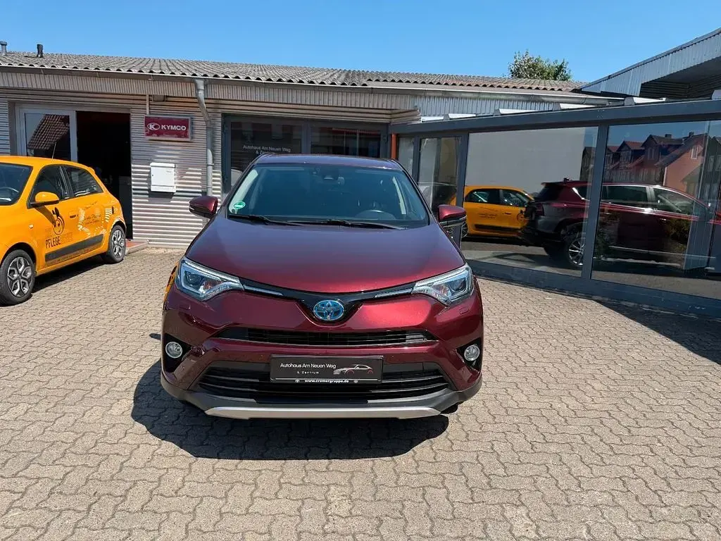 Gebraucht Toyota RAV4 Hybrid Edition-S 155 PS (114 kW) 2017 Rot SUV