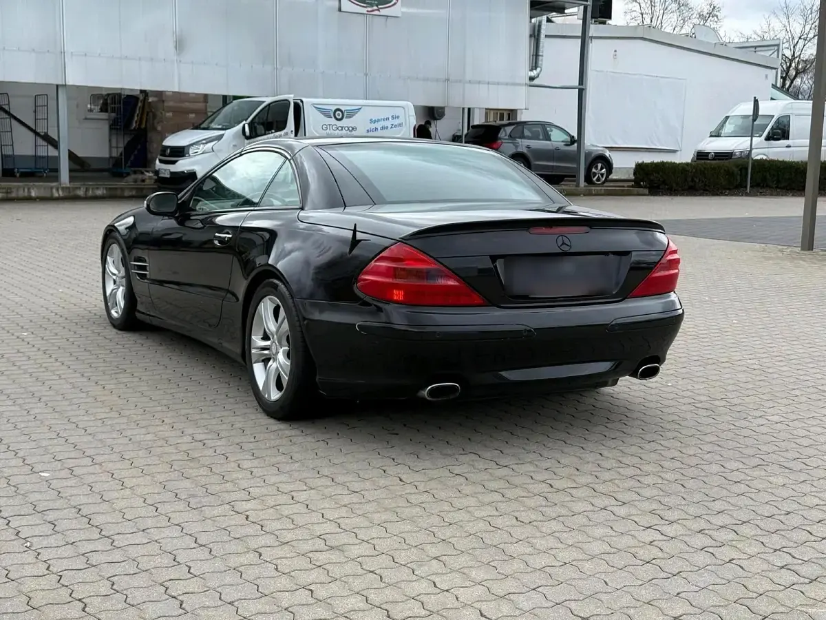 Gebraucht Mercedes SL350 245 PS (180 kW) 2003 Schwarz Cabrio