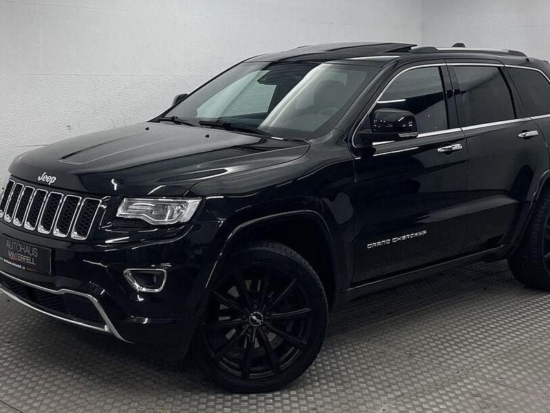 Schwarz Gebraucht 2016 Jeep Grand Cherokee Overland SUV | 23.870 € - Bild 1/4