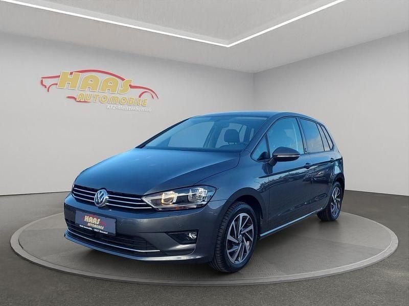 Grau Gebraucht 2017 VW Golf Sportsvan Sound Van / Kleinbus | 12.390 € (Fairer Preis) - Bild 1/4
