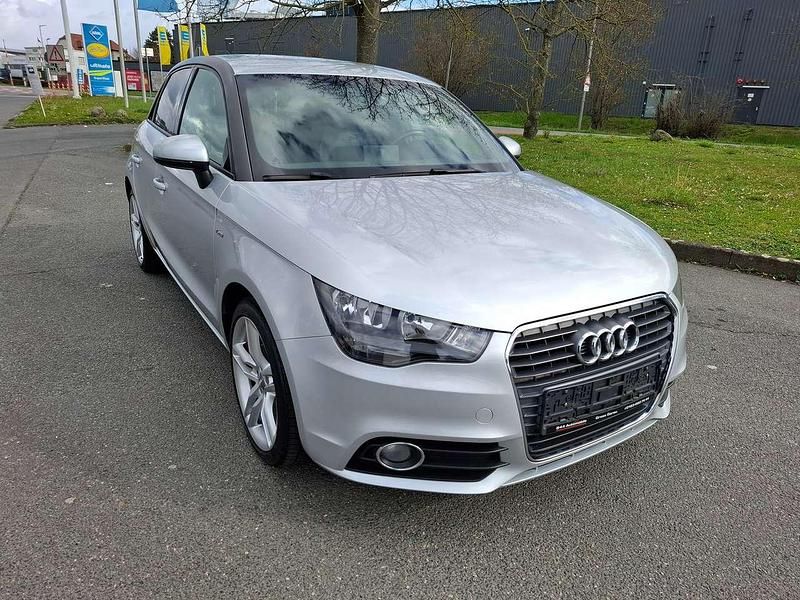 Gebraucht Audi A1 S-Line 122 PS (89 kW) 2013 Eissilber metallic Kleinwagen