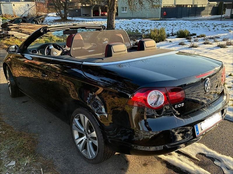 Gebraucht VW Eos Individual 150 PS (110 kW) 2007 Schwarz Cabrio