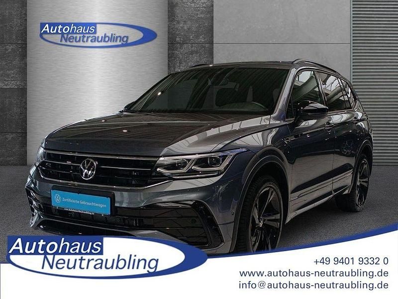 (grau) platinum grey Gebraucht 2025 VW Tiguan Allspace R-line SUV | 42.980 € (Fairer Preis) - Bild 1/4