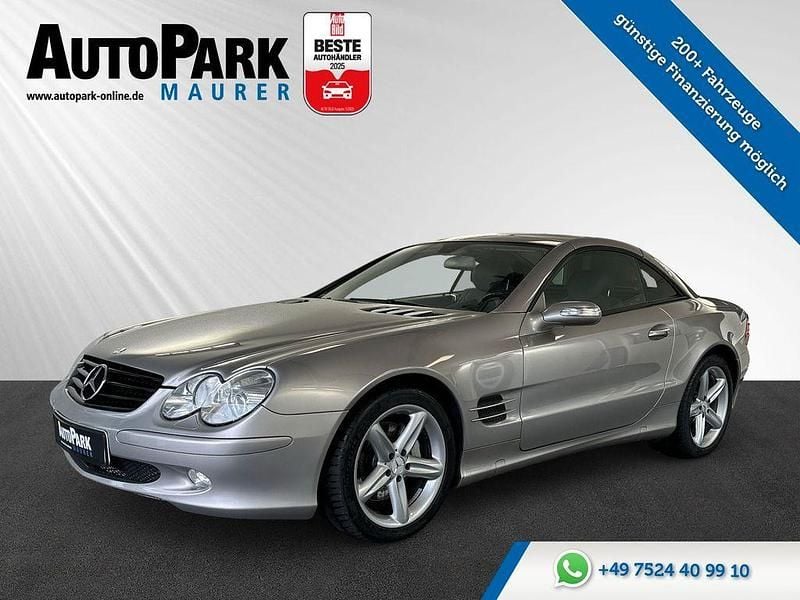 Silber Gebraucht 2005 Mercedes SL500 Cabrio | 19.998 € (Fairer Preis) - Bild 1/4
