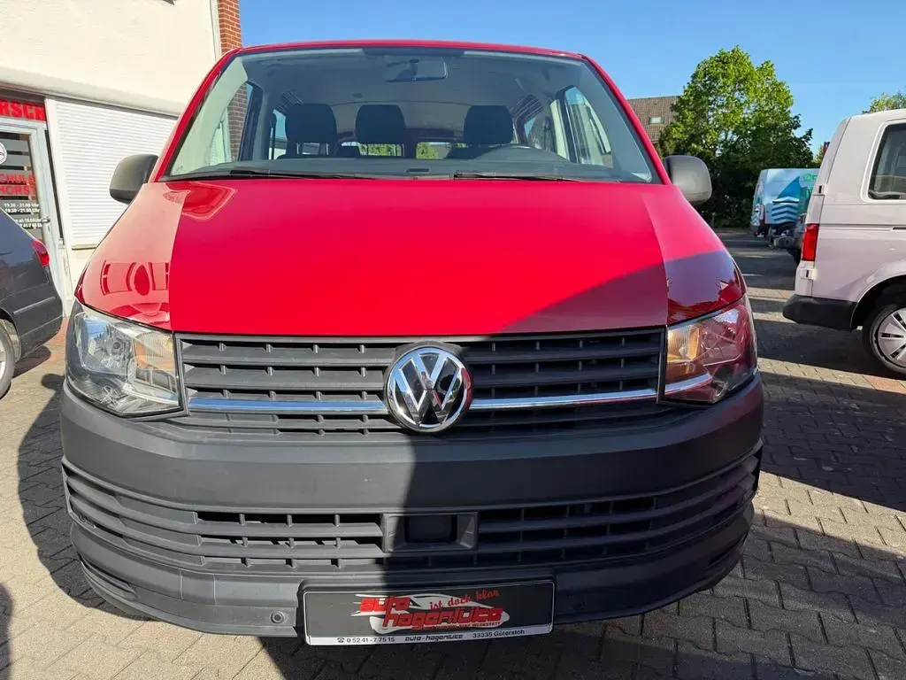 Second-hand VW Transporter 102 CP (75 kW) 2016 Roșu Van