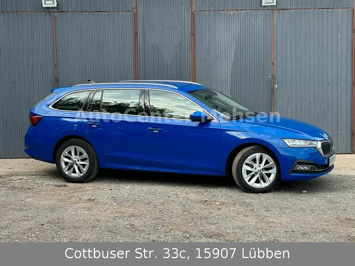 Gebraucht Skoda Octavia First Edition 116 PS (85 kW) 2021 Blau Kombi