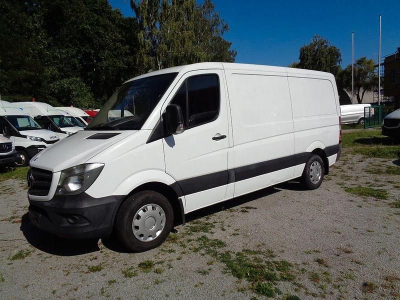 Arktikweiss Gebraucht 2014 Mercedes Sprinter Van | 7.200 € (Superpreis) - Bild 1/4