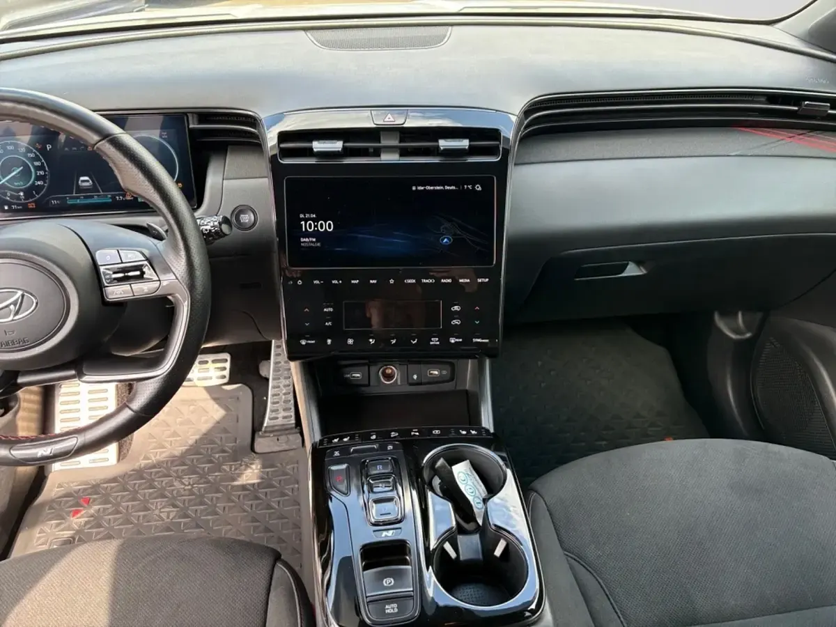 Gebraucht Hyundai Tucson N Line 100 PS (73 kW) 2024 Atlas white / sol SUV