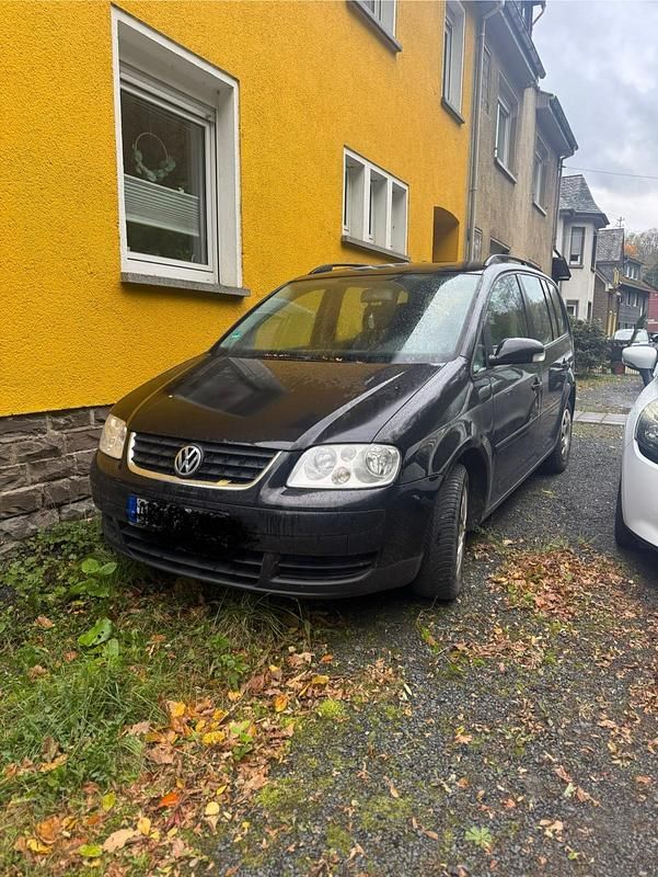 Schwarz Gebraucht 2005 VW Touran Van / Kleinbus | 1.000 € (Superpreis) - Bild 1/4