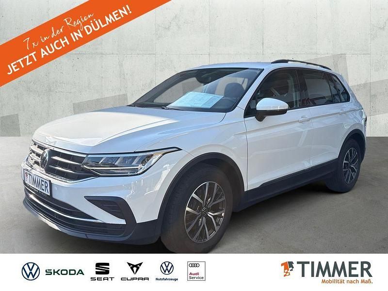 Pure white Gebraucht 2022 VW Tiguan Life SUV | 26.470 € (Fairer Preis) - Bild 1/4