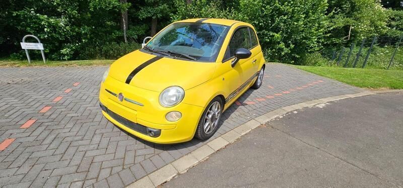 Gelb Gebraucht 2007 Fiat 500 Kleinwagen | 3.500 € (Fairer Preis) - Bild 1/4