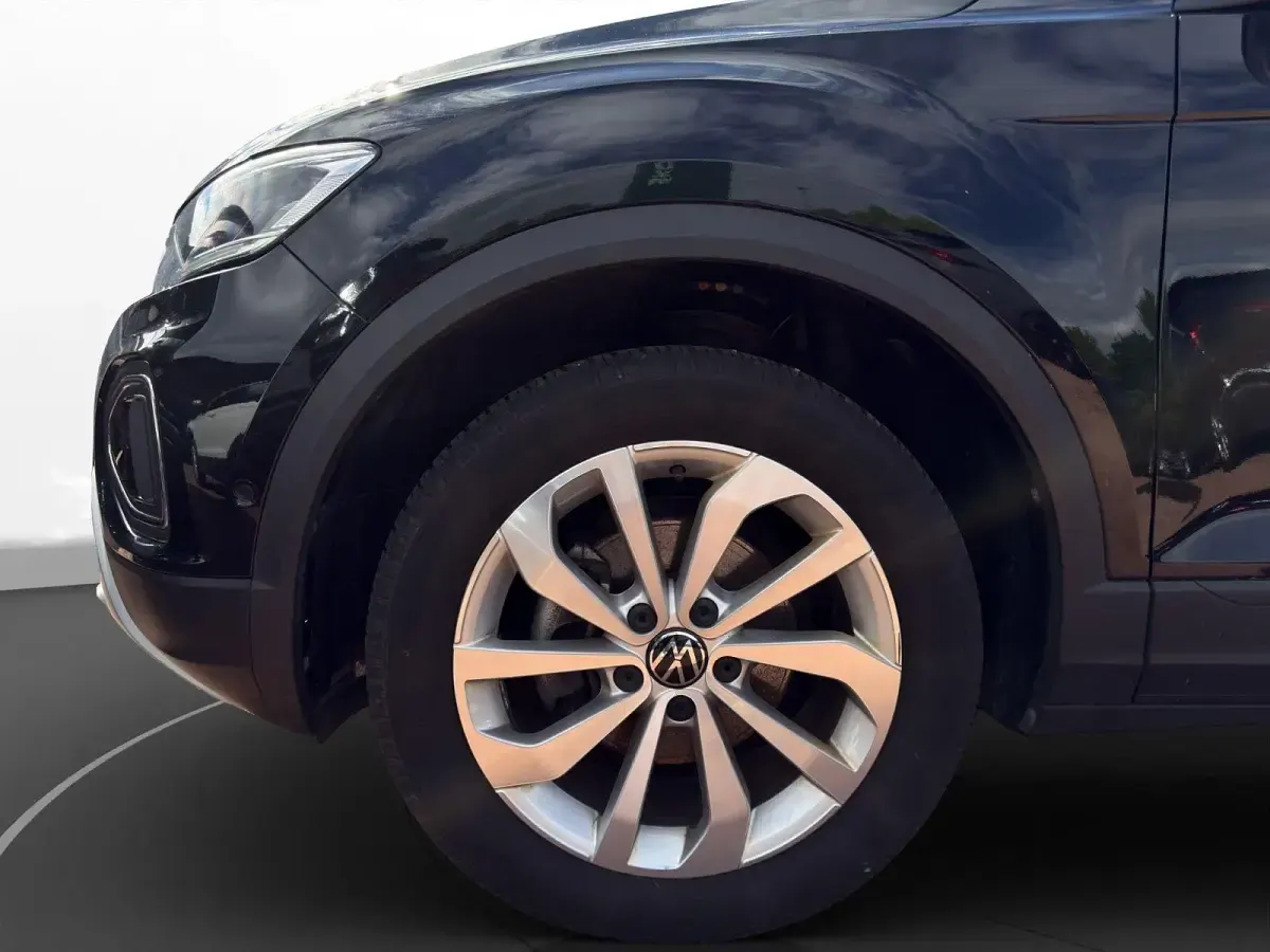 Gebraucht VW T-Roc Life 110 PS (80 kW) 2022 Schwarz SUV