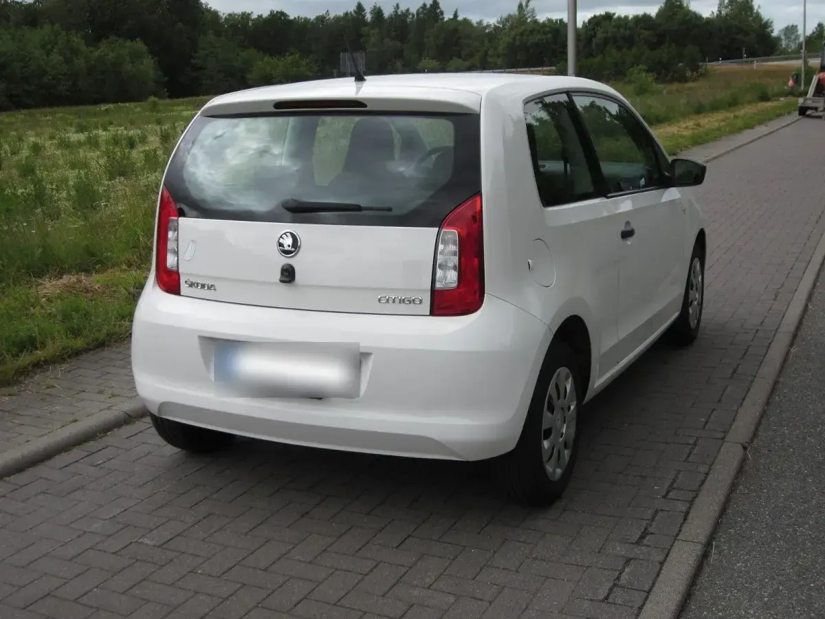 Gebraucht Skoda Citigo 60 PS (44 kW) 2017 Weiß Kleinwagen