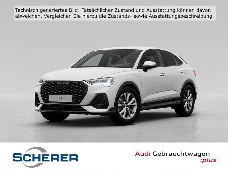 Arkonaweiß Gebraucht 2024 Audi Q3 Sportback Advanced SUV | 39.900 € (Fairer Preis) - Bild 1/4