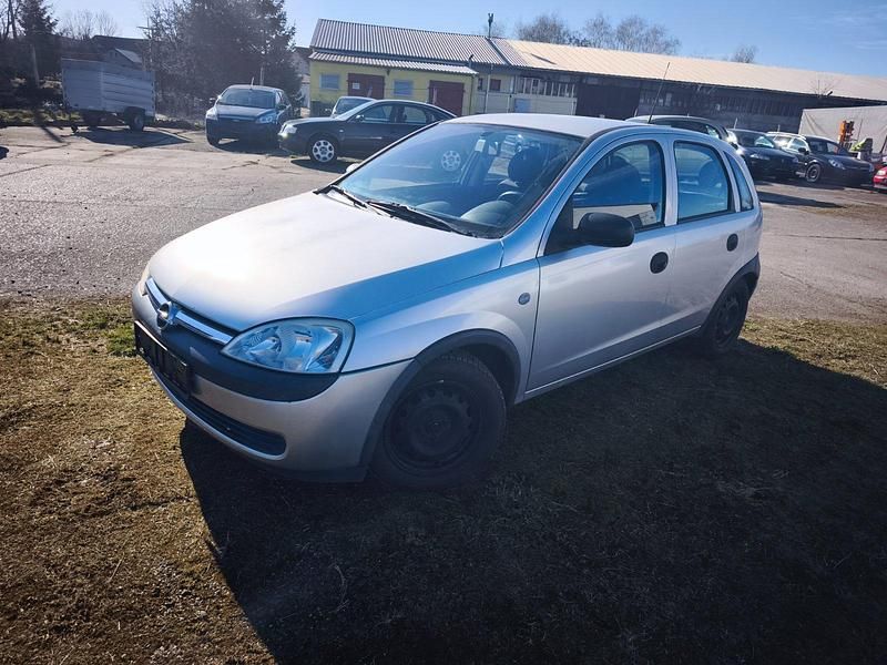 Gebraucht Opel Corsa Basis 75 PS (55 kW) 2003 Silber Kleinwagen