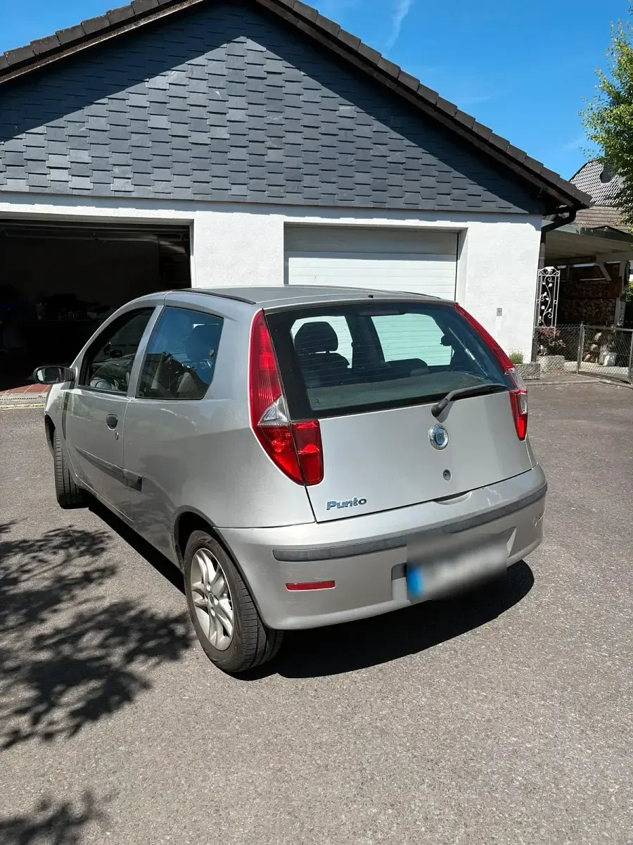 Gebraucht Fiat Punto 60 PS (44 kW) 2003 Silber Kleinwagen