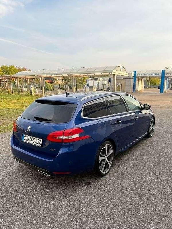 Gebraucht Peugeot 308 SW GT 181 PS (133 kW) 2016 Blau Kombi