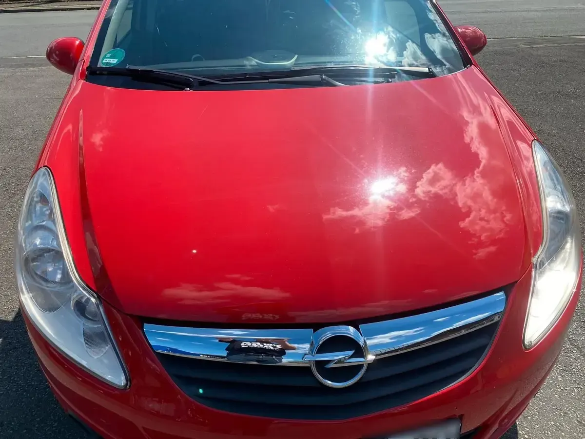 Gebraucht Opel Corsa 80 PS (58 kW) 2007 Rot Kleinwagen