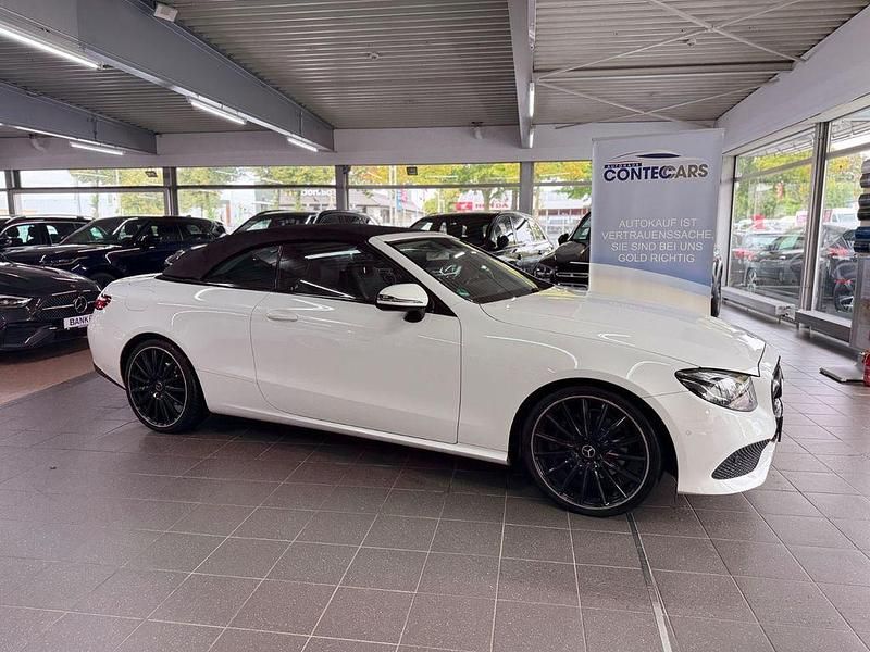 Polarweiss Gebraucht 2019 Mercedes E220 Avantgarde Cabrio | 34.999 € (Fairer Preis) - Bild 1/4