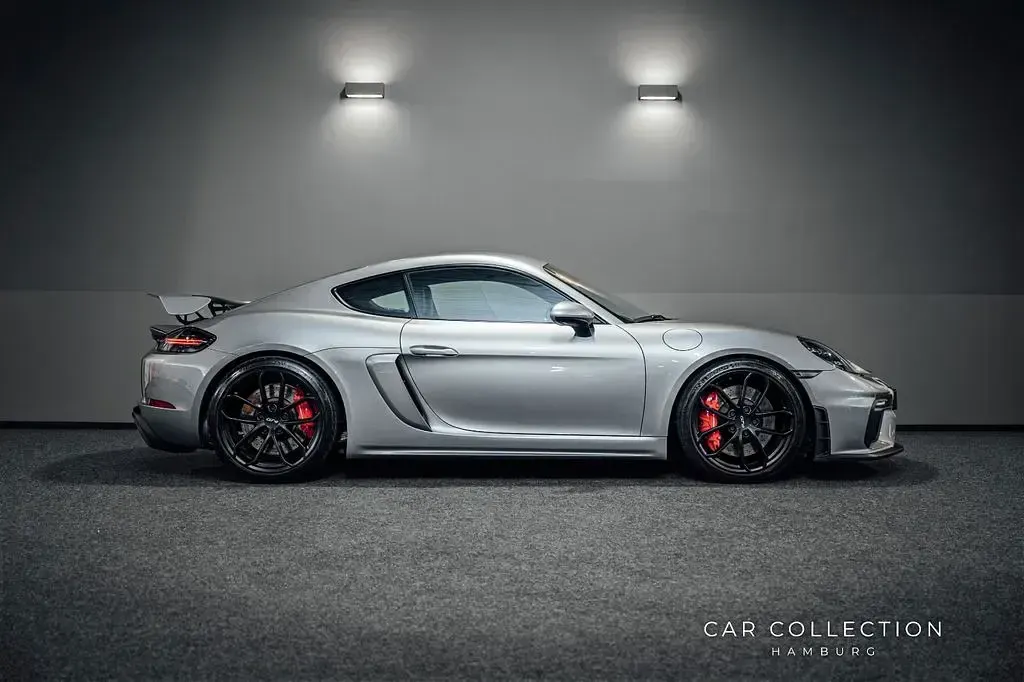 Gebraucht Porsche Cayman GT4 Chrono 420 PS (308 kW) 2020 Silber Coupé