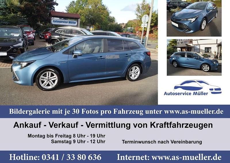Blau Gebraucht 2021 Toyota Corolla Kombi | 19.950 € (Superpreis) - Bild 1/4
