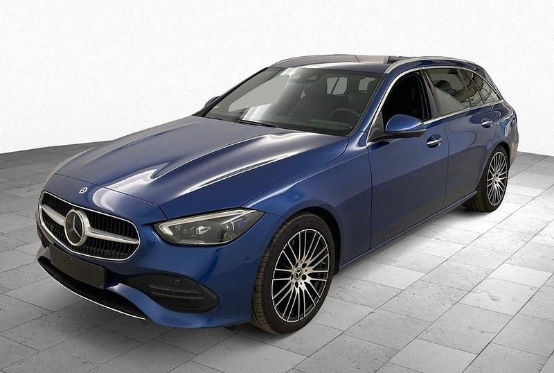 Blau Gebraucht 2023 Mercedes C300 AMG Limousine | 29.980 € (Superpreis) - Bild 1/3