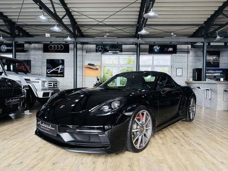 Schwarz Gebraucht 2018 Porsche Boxster Cabrio | 68.990 € - Bild 1/4