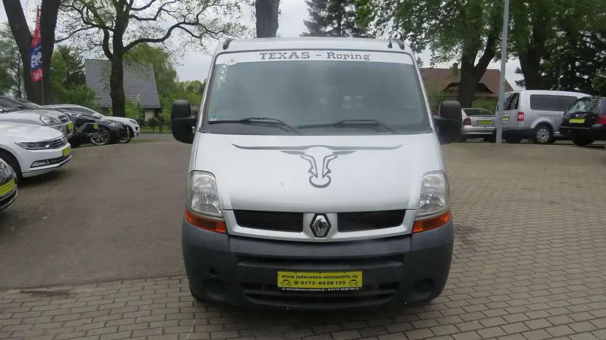 Gebraucht Renault Master 114 PS (83 kW) 2005 Silber Van / Kleinbus