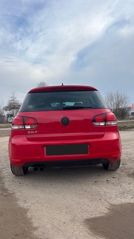 Gebraucht VW Golf VI Comfortline 160 PS (117 kW) 2010 Rot Kleinwagen