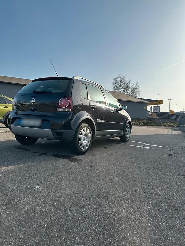 Gebraucht VW Polo Cross 80 PS (58 kW) 2007 Schwarz Kleinwagen