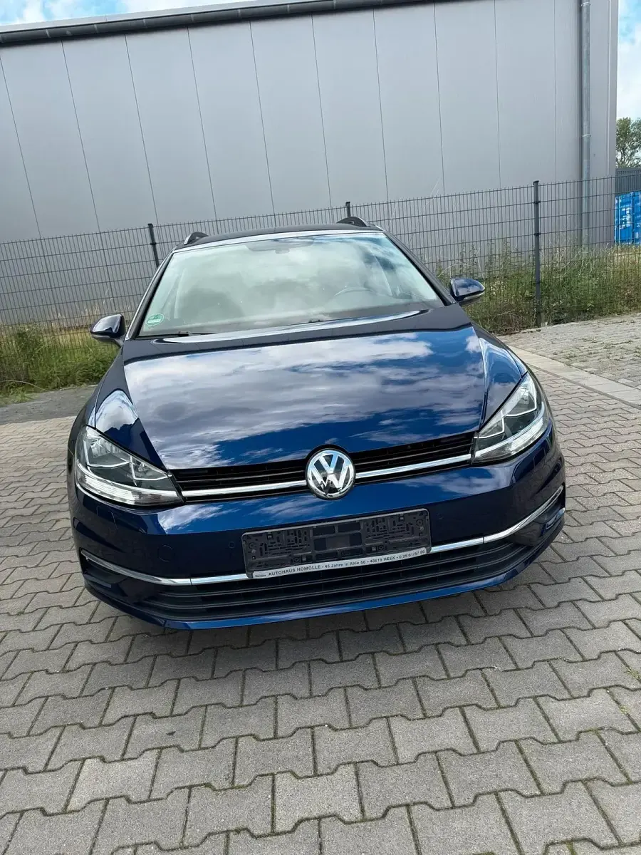 Gebraucht VW Golf VII R 110 PS (80 kW) 2018 Blau Kombi