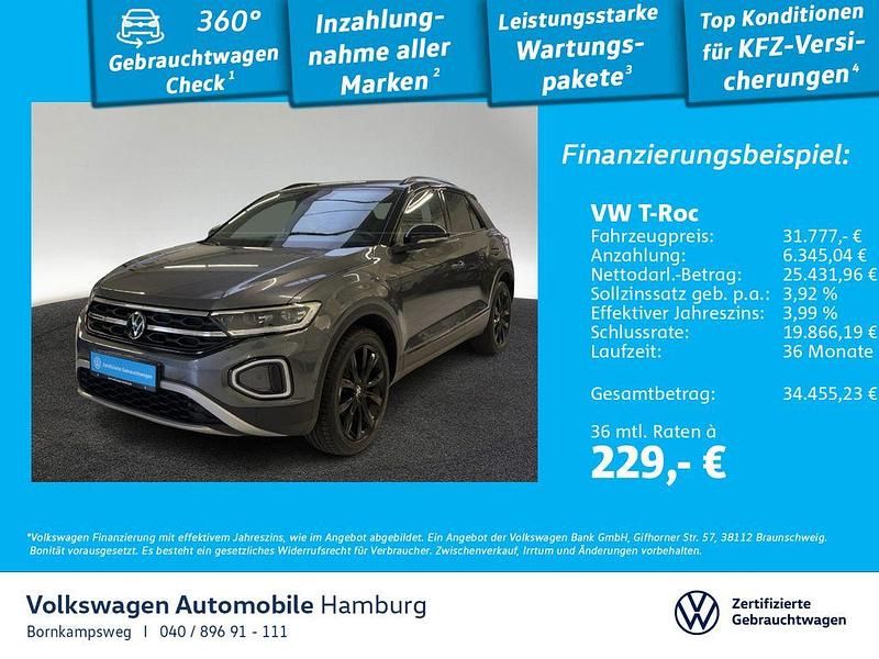 X3 indiumgrau metallic Gebraucht 2023 VW T-Roc Style SUV | 31.777 € (Teuer) - Bild 1/3