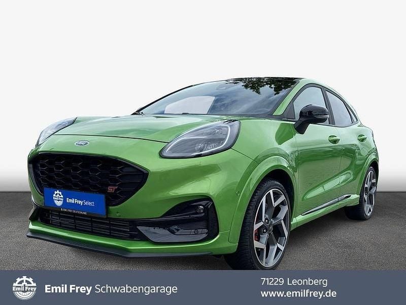Mean green metallic Gebraucht 2023 Ford Puma Gen-E ST SUV | 24.830 € (Guter Preis) - Bild 1/4