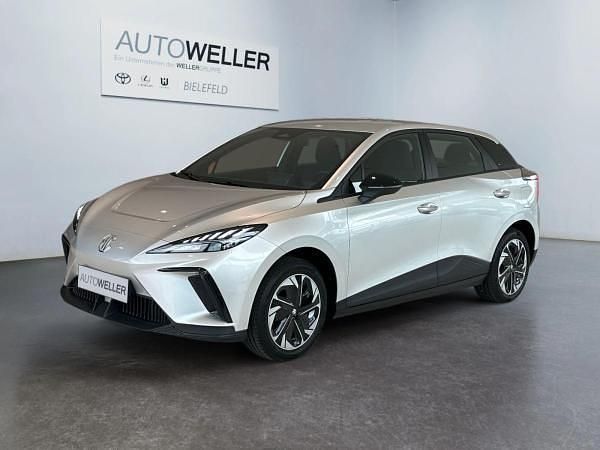Weiß (dover white) Neu 2025 MG MG4 EV Luxury Kleinwagen | 39.990 € (Fairer Preis) - Bild 1/4